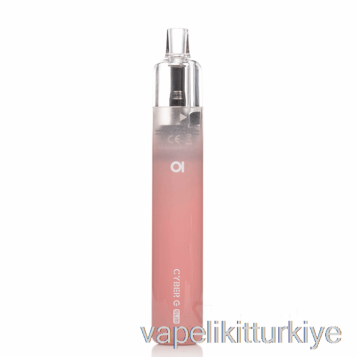 Elektronik Sigara Kalemi Vape Mate Aspire Cyber G Slim Pod Sistemi Sakura Pembe